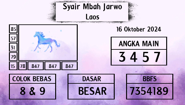 Syair Mbah Jarwo - Laos