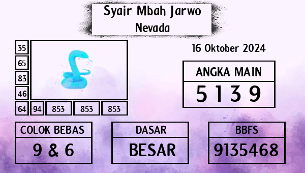 Syair Mbah Jarwo - Nevada