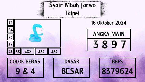 Syair Mbah Jarwo - Taipei