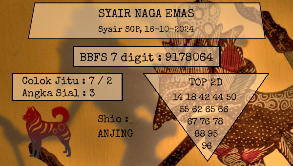 SYAIR NAGA EMAS - Syair SGP