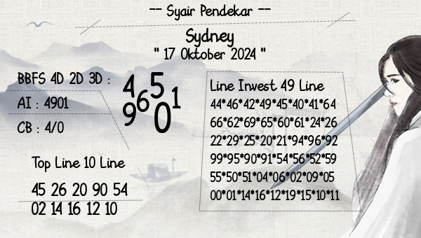 Syair Pendekar - Sydney