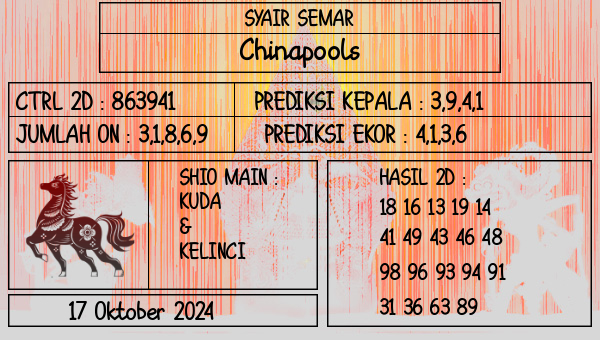 SYAIR SEMAR - Chinapools