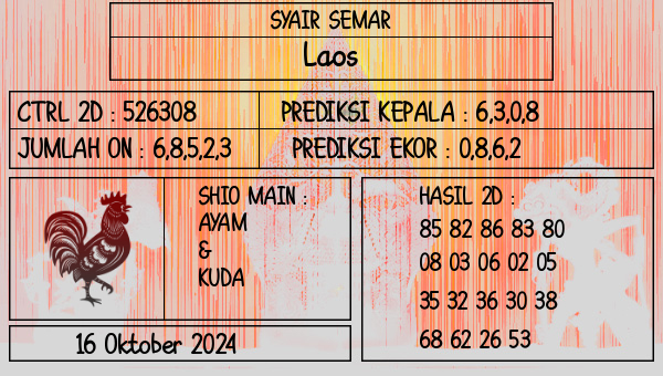 SYAIR SEMAR - Laos