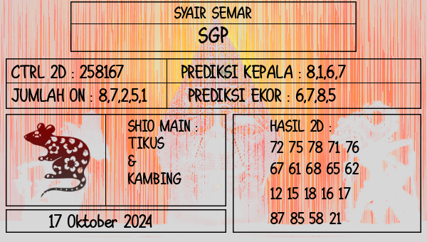 SYAIR SEMAR - SGP