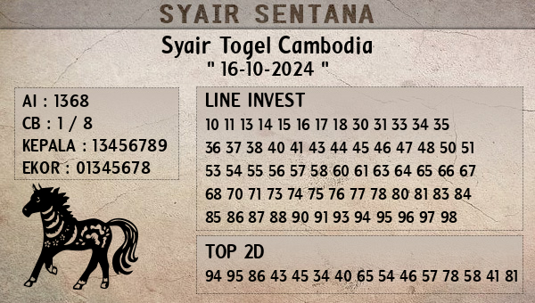  - Syair Togel Cambodia