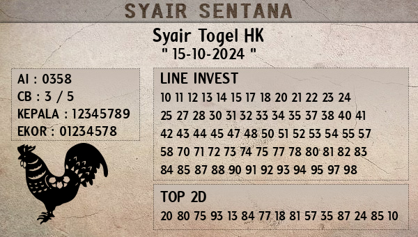  - Syair Togel HK