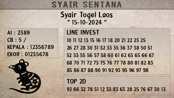  - Syair Togel Laos