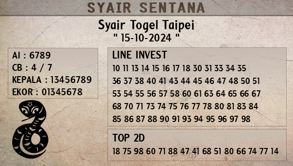  - Syair Togel Taipei